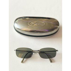 Ray Ban RB6020 Gunmetal Oval Rectangular Sunglasse